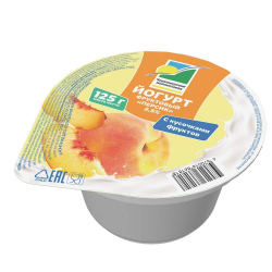 Йогурт фруктовый «Персик» 2,5% 125, 400, грамм