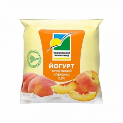 Йогурт фруктовый «Персик» 2,5% 400 г